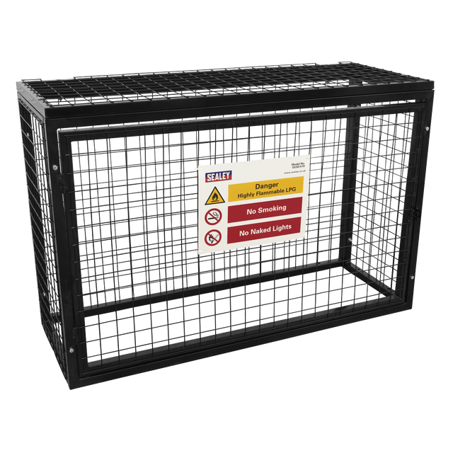 Sealey GCSC419 Safety Cage - 4 x 19kg Gas Cylinders - GCSC419 - Sealey Tools UK - Trade Counter Direct