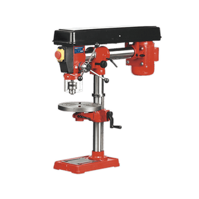 Sealey GDM790BR Radial Pillar Drill Bench 5 - Speed 820mm Height 550W/230V - GDM790BR - Sealey Tools UK - Trade Counter Direct