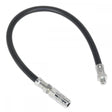 Sealey GGHE450 Rubber Delivery Hose with 4 - Jaw Connector Flexible 450mm 1/8"BSP Gas - GGHE450 - Sealey Tools UK - Trade Counter Direct