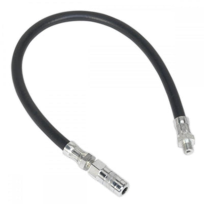 Sealey GGHE450 Rubber Delivery Hose with 4 - Jaw Connector Flexible 450mm 1/8"BSP Gas - GGHE450 - Sealey Tools UK - Trade Counter Direct