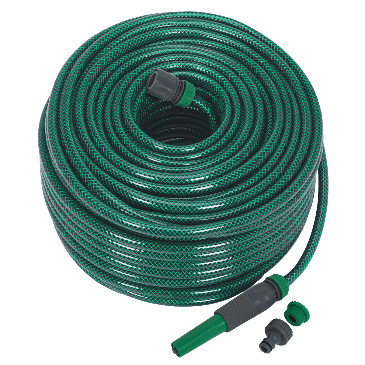 Sealey GH80R Water Hose 80m with Fittings - GH80R - Sealey Tools UK - Trade Counter Direct