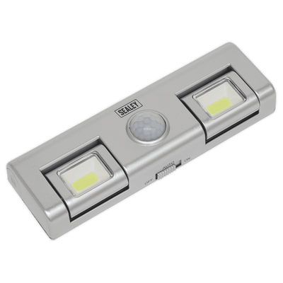 Sealey GL93 Auto Light 1W COB LED with PIR Sensor 3 x AA Cell - GL93 - Sealey Tools UK - Trade Counter Direct