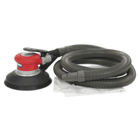 Sealey GSA06 Air Palm Random Orbital Sander Ø150mm Dust - Free Self - Contained - GSA06 - Sealey Tools UK - Trade Counter Direct