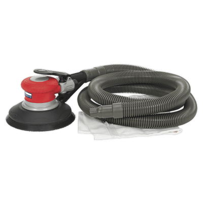 Sealey GSA06 Air Palm Random Orbital Sander Ø150mm Dust - Free Self - Contained - GSA06 - Sealey Tools UK - Trade Counter Direct