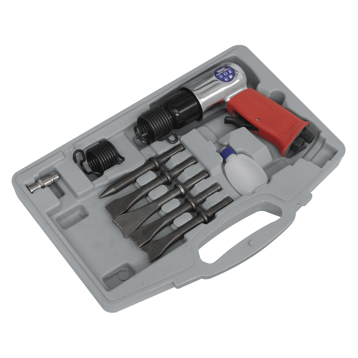 Sealey GSA12 Air Hammer Kit Medium Stroke - GSA12 - Sealey Tools UK - Trade Counter Direct