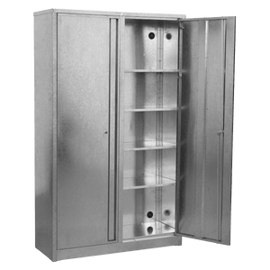 Sealey GSC110385 Extra-Wide Galvanized Steel Floor Cabinet with 4 Shelves - GSC110385 - Sealey Tools UK - Trade Counter Direct