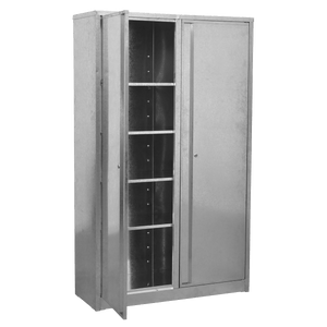Sealey GSC110385 Extra-Wide Galvanized Steel Floor Cabinet with 4 Shelves - GSC110385 - Sealey Tools UK - Trade Counter Direct