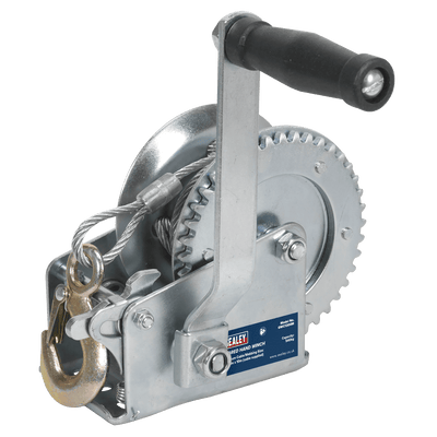Sealey GWC1200M Geared Hand Winch 540kg Capacity with Cable - GWC1200M - Sealey Tools UK - Trade Counter Direct