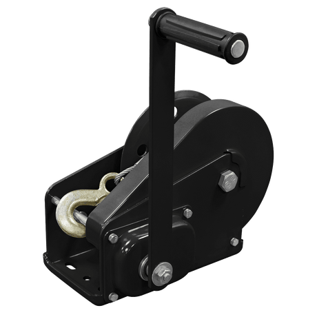Sealey GWC2500B 1130kg Capacity Geared Hand Winch with Brake & Cable - GWC2500B - Sealey Tools UK - Trade Counter Direct
