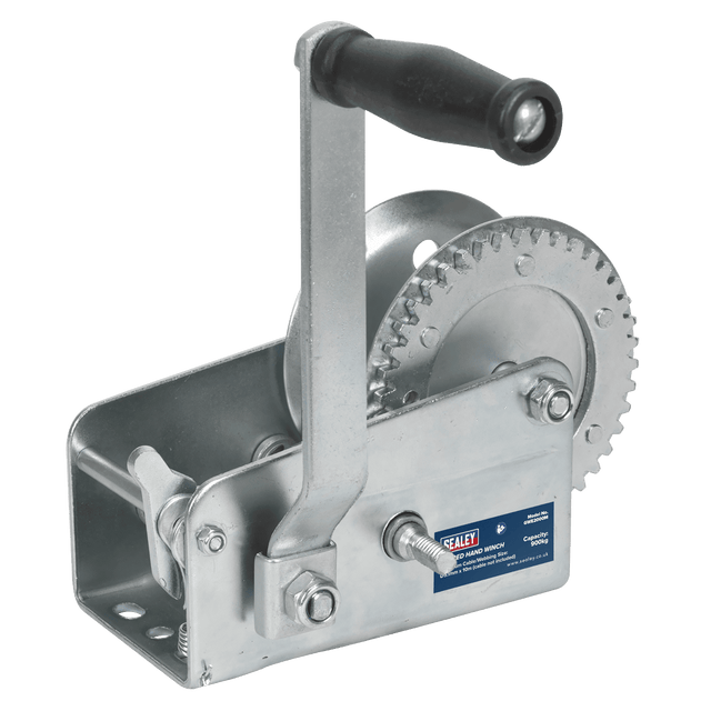 Sealey GWE2000M Geared Hand Winch 900kg Capacity - GWE2000M - Sealey Tools UK - Trade Counter Direct