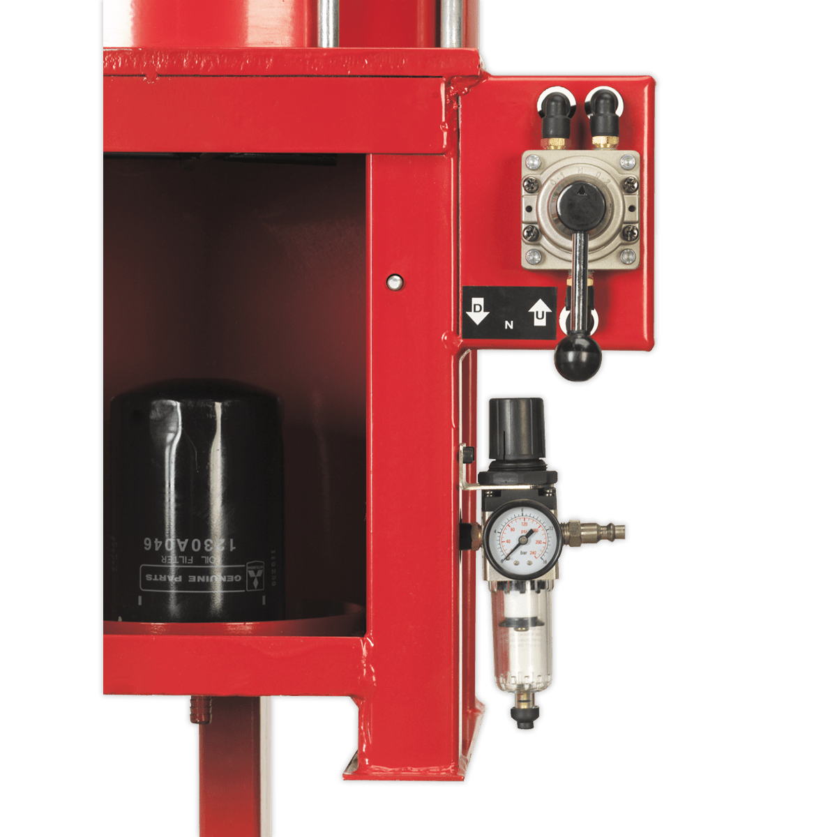 Sealey HFC08 Pneumatic Oil Filter Crusher - HFC08 - Sealey Tools UK - Trade Counter Direct