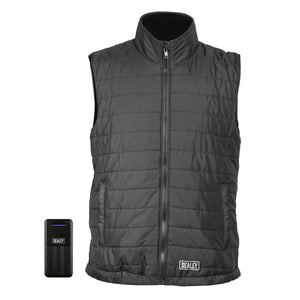Sealey HG01KIT 5V Heated Puffy Gilet - 44" to 52" Chest with Power Bank 10Ah - HG01KIT - Sealey Tools UK - Trade Counter Direct