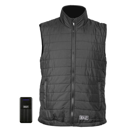 Sealey HG01KIT 5V Heated Puffy Gilet - 44" to 52" Chest with Power Bank 10Ah - HG01KIT - Sealey Tools UK - Trade Counter Direct