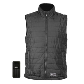 Sealey HG02KIT 5V Heated Puffy Gilet - 44" to 52" Chest with Power Bank 20Ah - HG02KIT - Sealey Tools UK - Trade Counter Direct