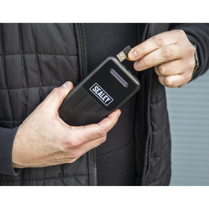 Sealey HG02KIT 5V Heated Puffy Gilet - 44" to 52" Chest with Power Bank 20Ah - HG02KIT - Sealey Tools UK - Trade Counter Direct