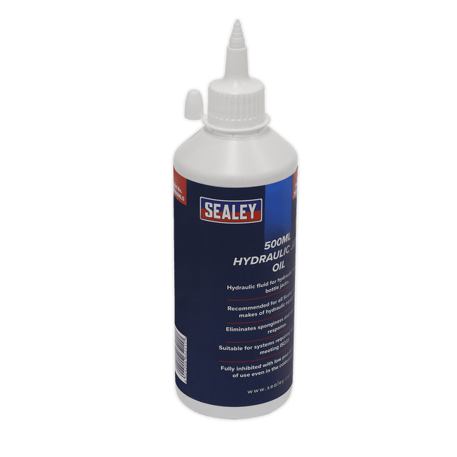 Sealey HJO500MLS Hydraulic Jack Oil 500ml - HJO500MLS - Sealey Tools UK - Trade Counter Direct