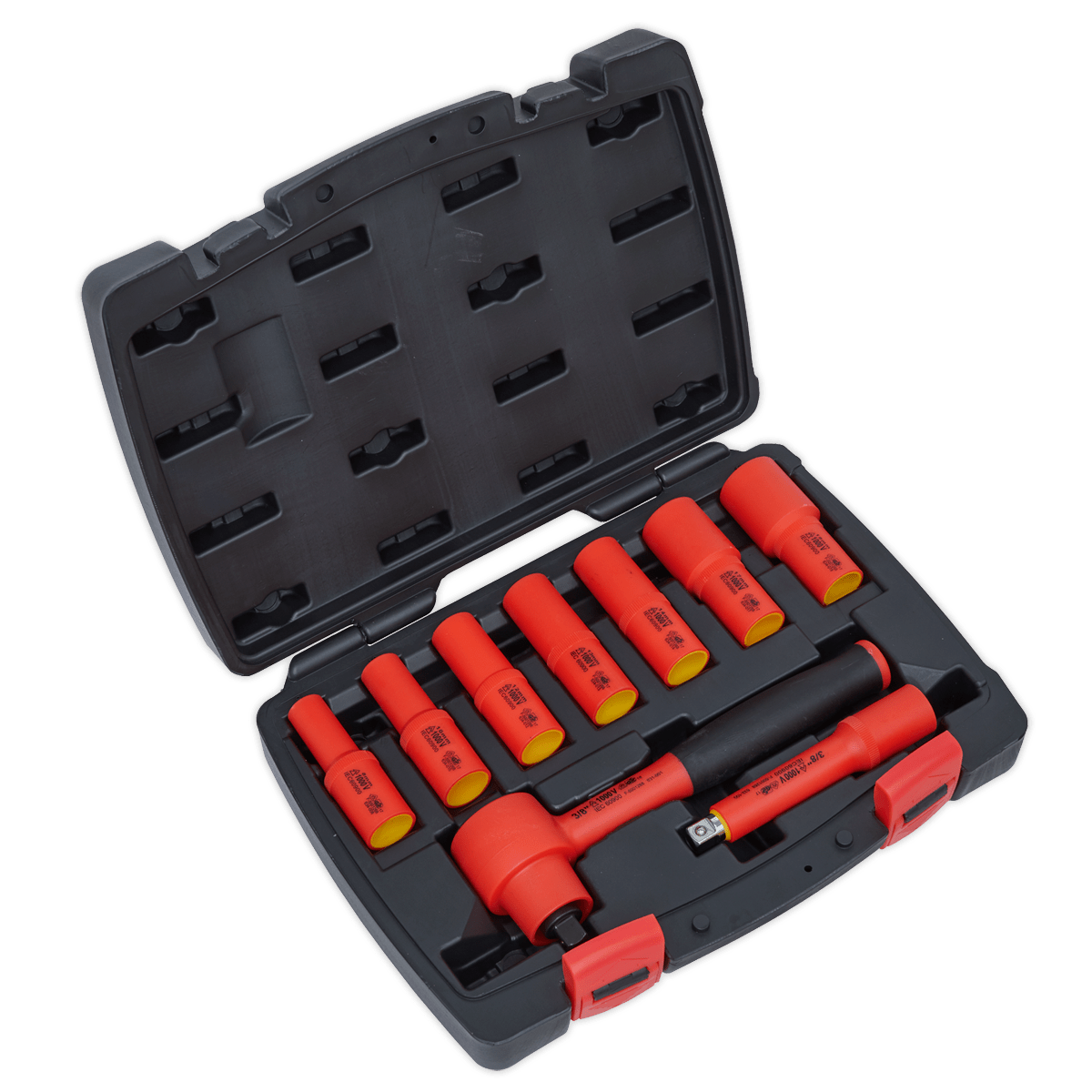 Sealey HP55KITCOMBO Hybrid Workshop Tool Kit - HP55KITCOMBO - Sealey Tools UK - Trade Counter Direct