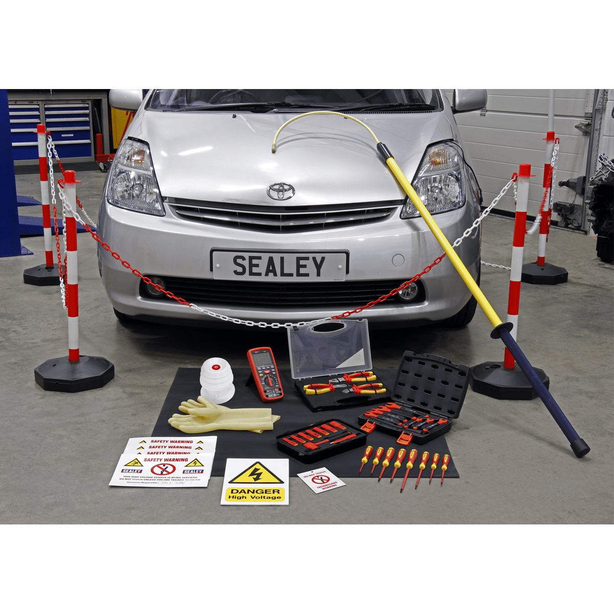 Sealey HP55KITCOMBO Hybrid Workshop Tool Kit - HP55KITCOMBO - Sealey Tools UK - Trade Counter Direct