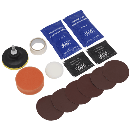 Sealey HRK01 Headlight Restoration Kit - HRK01 - Sealey Tools UK - Trade Counter Direct
