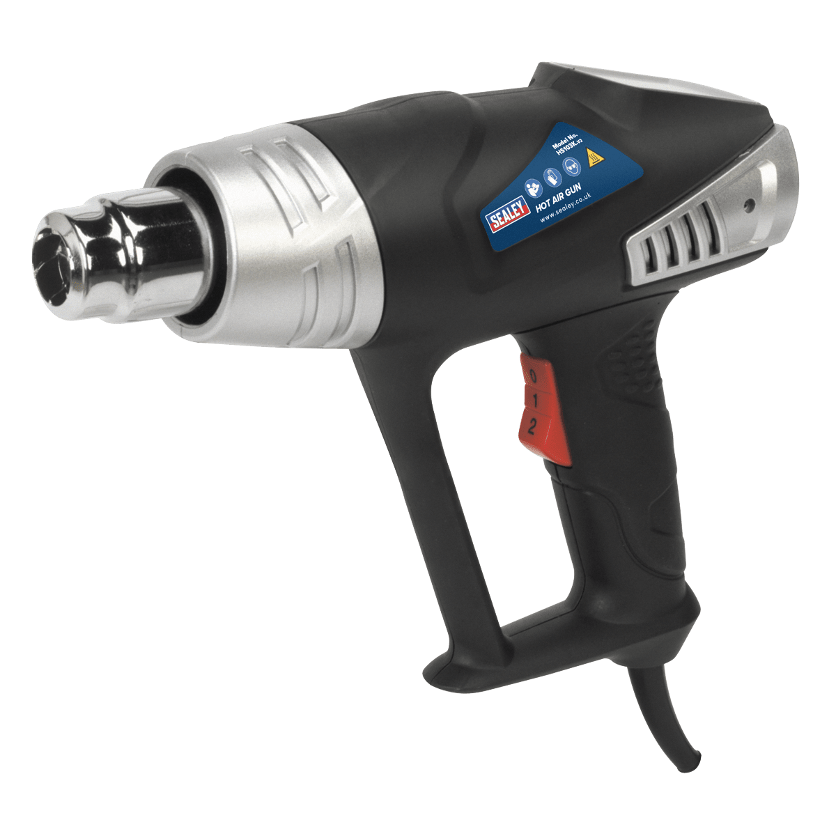 Sealey HS103K Hot Air Gun Kit 2 - Step 350°C/600°C - HS103K - Sealey Tools UK - Trade Counter Direct