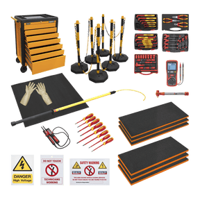 Sealey HVCOM1 EV/Hybrid Master Tool Kit 19pc - HVCOM1 - Sealey Tools UK - Trade Counter Direct