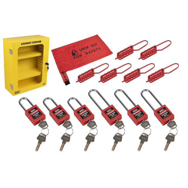 Sealey HVCOM14 Safety Lockout Kit - HVCOM14 - Sealey Tools UK - Trade Counter Direct