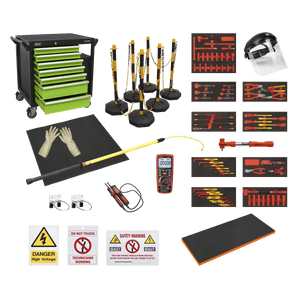 Sealey HVCOM2 EV/Hybrid Master Tool Kit 23pc - HVCOM2 - Sealey Tools UK - Trade Counter Direct