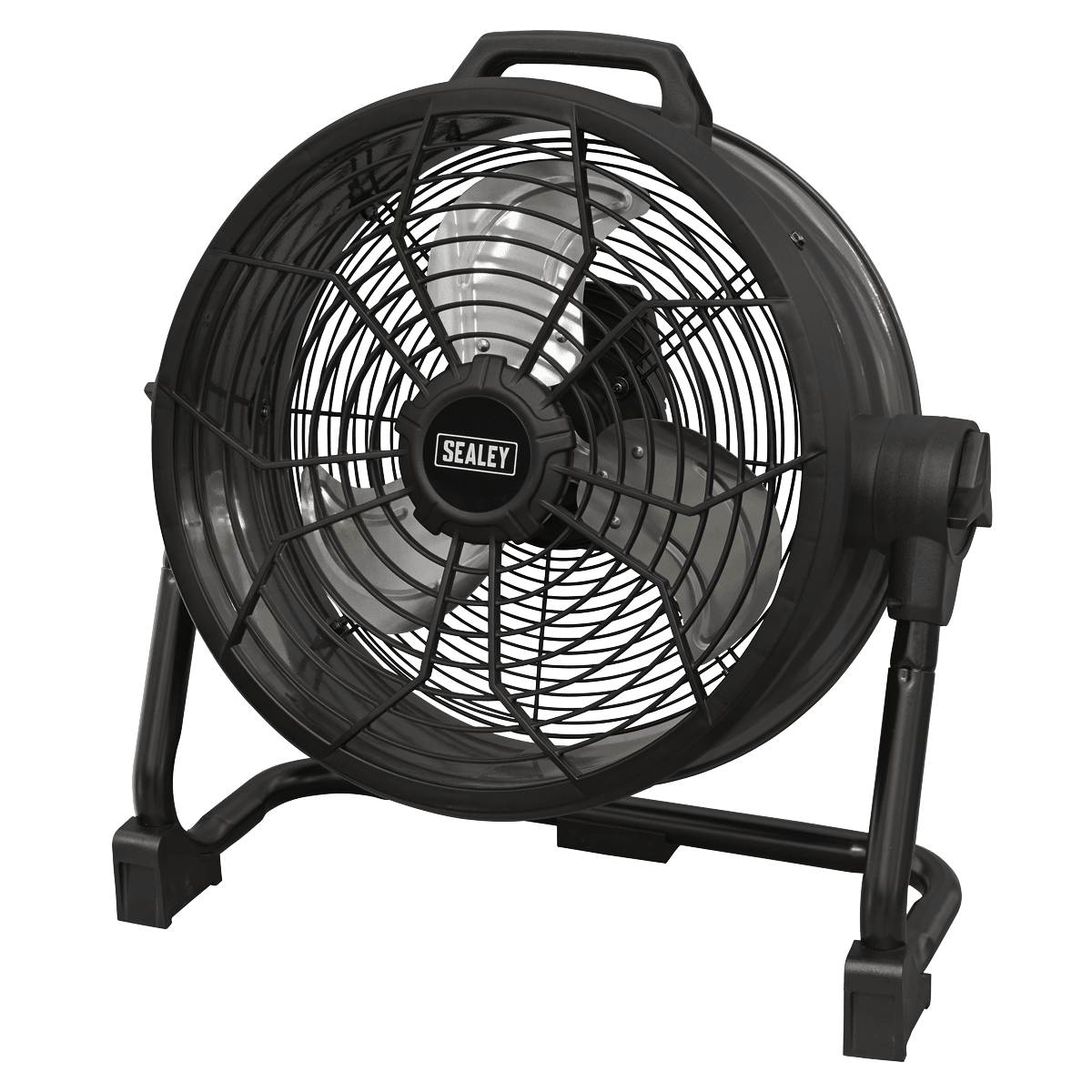 Sealey HVD16C 2 - in - 1 Cordless/Corded High Velocity Drum Fan 16" 230V/20V SV20 Series - HVD16C - Sealey Tools UK - Trade Counter Direct