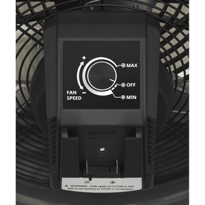 Sealey HVD16C 2 - in - 1 Cordless/Corded High Velocity Drum Fan 16" 230V/20V SV20 Series - HVD16C - Sealey Tools UK - Trade Counter Direct