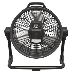 Sealey HVD16C 2 - in - 1 Cordless/Corded High Velocity Drum Fan 16" 230V/20V SV20 Series - HVD16C - Sealey Tools UK - Trade Counter Direct