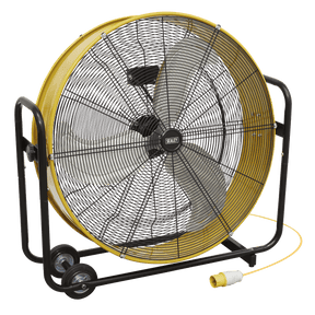 Sealey HVD30110V Industrial High Velocity Drum Fan 30" 110V - HVD30110V - Sealey Tools UK - Trade Counter Direct