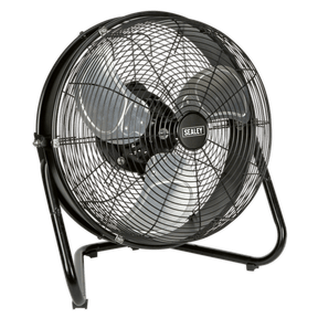 Sealey HVF18IS Industrial High Velocity Floor Fan with Internal Oscillation 18" - HVF18IS - Sealey Tools UK - Trade Counter Direct