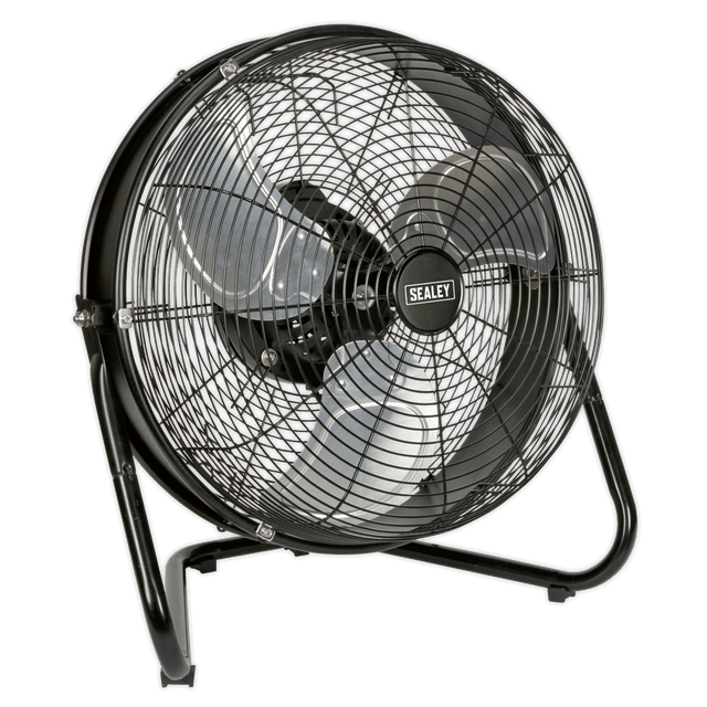 Sealey HVF18IS Industrial High Velocity Floor Fan with Internal Oscillation 18" - HVF18IS - Sealey Tools UK - Trade Counter Direct