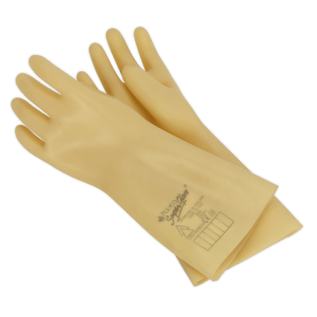 Sealey HVG1000VL Electrician's Safety Gloves 1kV - Pair - HVG1000VL - Sealey Tools UK - Trade Counter Direct