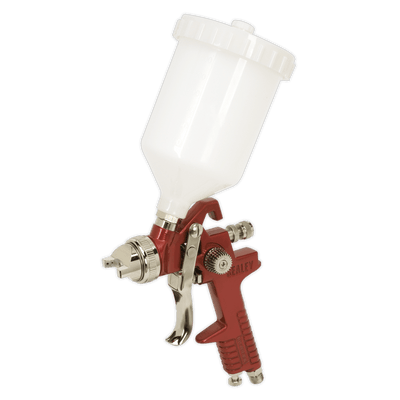 Sealey HVLP742 HVLP Gravity Feed Spray Gun 2mm Set - Up - HVLP742 - Sealey Tools UK - Trade Counter Direct