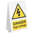 Sealey HVS1 High Voltage Vehicle Warning Sign - HVS1 - Sealey Tools UK - Trade Counter Direct