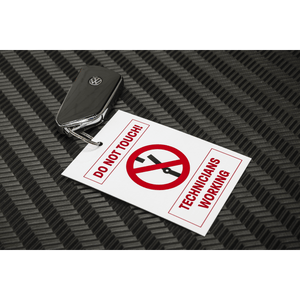 Sealey HYBRIDTAG Hybrid/Electric Vehicle Keyring Warning Tag - HYBRIDTAG - Sealey Tools UK - Trade Counter Direct