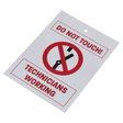 Sealey HYBRIDTAG Hybrid/Electric Vehicle Keyring Warning Tag - HYBRIDTAG - Sealey Tools UK - Trade Counter Direct