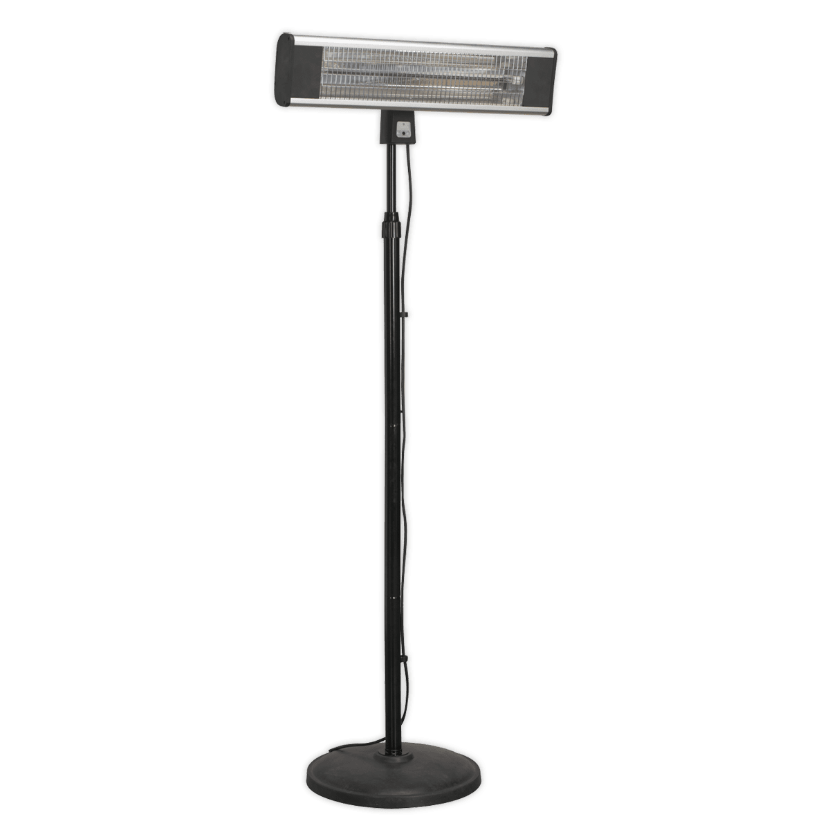 Sealey IFSH1809R High Efficiency Carbon Fibre Infrared Patio Heater 1800W/230V with Telescopic Floor Stand - IFSH1809R - Sealey Tools UK - Trade Counter Direct