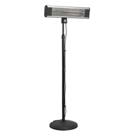 Sealey IFSH1809R High Efficiency Carbon Fibre Infrared Patio Heater 1800W/230V with Telescopic Floor Stand - IFSH1809R - Sealey Tools UK - Trade Counter Direct