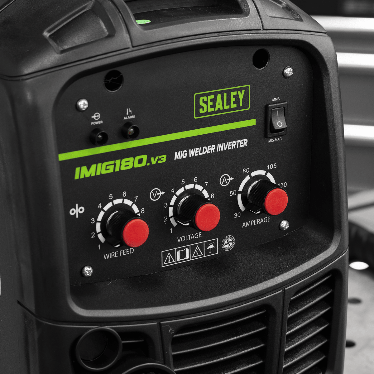 Sealey IMIG180 Premier MIG/MMA Inverter Welder 180A - IMIG180 - Sealey Tools UK - Trade Counter Direct