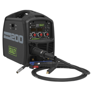 Sealey INVMIG200 Premier MIG, TIG & MMA Inverter Welder 200A - INVMIG200 - Sealey Tools UK - Trade Counter Direct