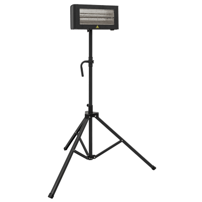 Sealey IR12CT Infrared Quartz Heater with Tripod Stand 230V 1.2kW - IR12CT - Sealey Tools UK - Trade Counter Direct