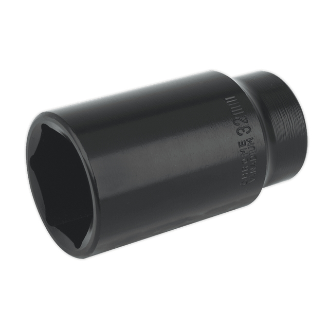 Sealey IS1232D Impact Socket 32mm Deep 1/2"Sq Drive - IS1232D - Sealey Tools UK - Trade Counter Direct