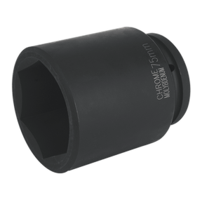 Sealey IS175D Impact Socket 75mm Deep 1"Sq Drive - IS175D - Sealey Tools UK - Trade Counter Direct