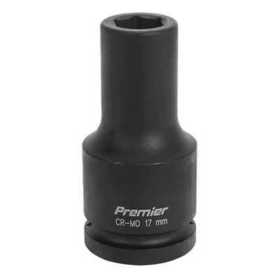 Sealey IS3417D Impact Socket 17mm Deep 3/4"Sq Drive - IS3417D - Sealey Tools UK - Trade Counter Direct
