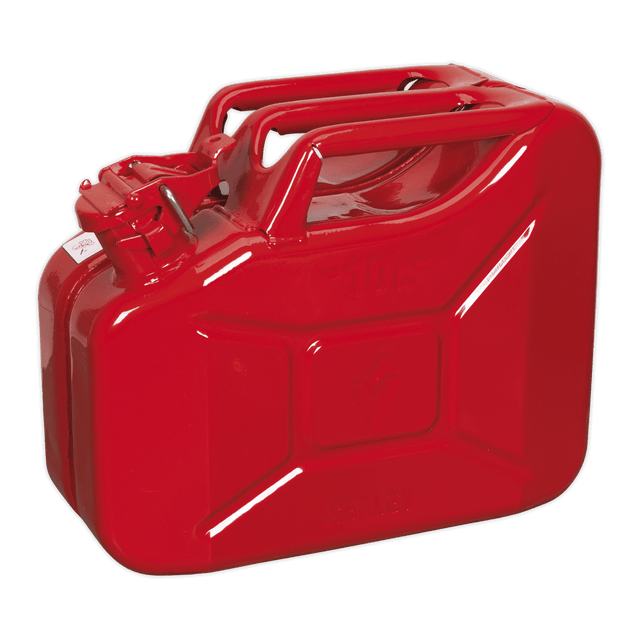Sealey JC10 Jerry Can 10L - Red - JC10 - Sealey Tools UK - Trade Counter Direct