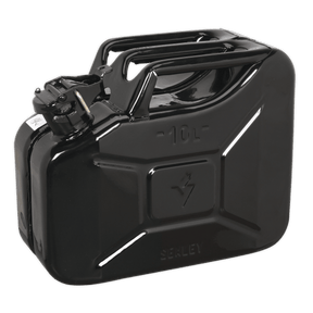 Sealey JC10B Jerry Can 10L - Black - JC10B - Sealey Tools UK - Trade Counter Direct
