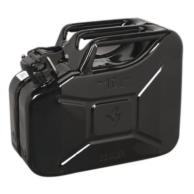 Sealey JC10B Jerry Can 10L - Black - JC10B - Sealey Tools UK - Trade Counter Direct