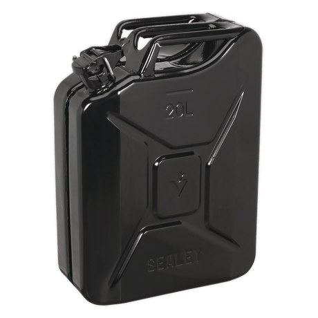 Sealey JC20B 20L Jerry Can - Black - JC20B - Sealey Tools UK - Trade Counter Direct
